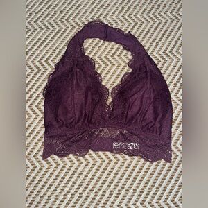 Zenana Outfitters size medium plum purple lace bralette